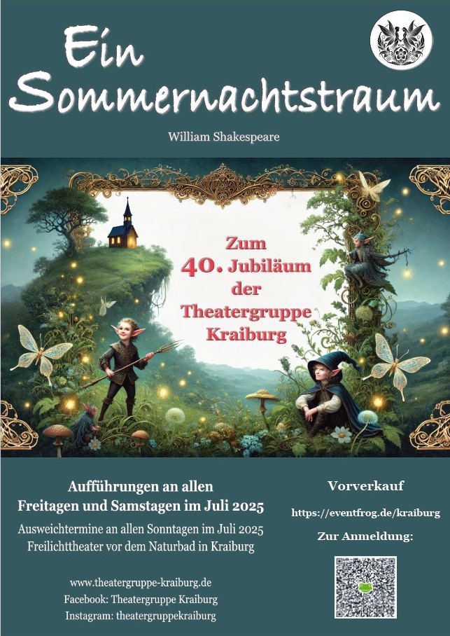 Jubiläumstheater Kraiburg: Ein Sommernachtstraum
