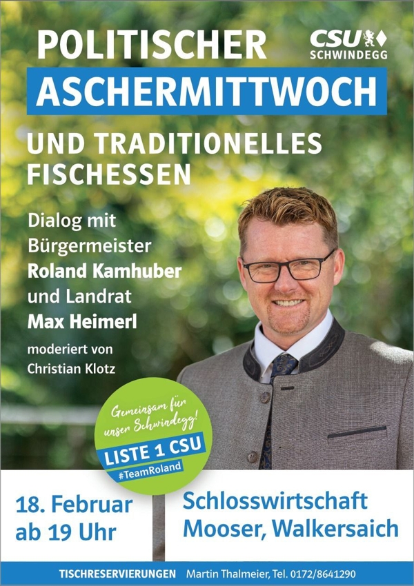 Politischer Aschermittwoch und traditionelles Fischessen